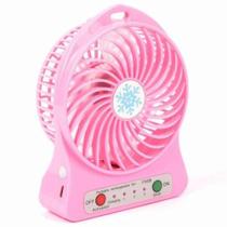 Mini Ventilador Portátil Mesa Usb Rosa Mini Ventilador Portátil Mesa Usb Rosa