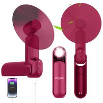 Mini ventilador portátil Ohjoin 4 em 1 USB recarregável