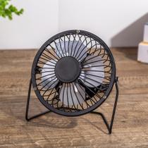 Mini Ventilador Portátil Preto Aço