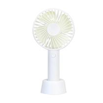 Mini ventilador portátil recarragável usb led