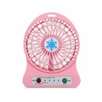 Mini Ventilador Portátil Recarregável Com 3 Velocidades Frescor Compacto Para Qualquer Lugar Rosa Mini Ventilador Portátil Recarregável Com 3 Velocidades Frescor Compacto Para Qualquer Lugar Rosa