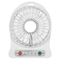 Mini Ventilador Portátil Usb Com Bateria Recarregável
