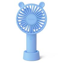 Mini Ventilador Recarregável Portátil de Mão USB Mesa para Cílios