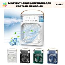 Mini Ventilador & Refrigerador Portátil Air Cooler