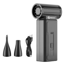 Mini Ventilador Soprador De Ar Turbo Jato 130000 Rpm Sem Fio