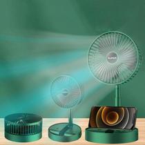 Mini Ventilador Telescópico Dobrável Recarregável