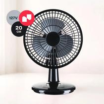 Mini Ventilador Turbo 20cm 127V Portátil Silencioso Potente Compacto