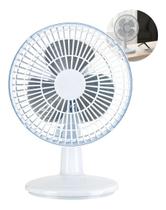Mini Ventilador Turbo 20cm 220V Portátil Silencioso Potente Compacto