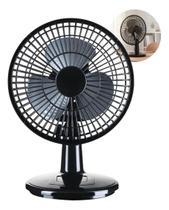Mini Ventilador Turbo 20cm 220V Portátil Silencioso Potente Compacto