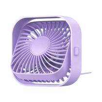 Mini Ventilador USB Portátil 3 Velocidades 360 graus Ventilador De Mesa Silencioso Giratório Para