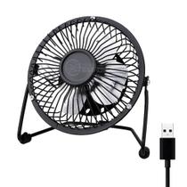 Mini Ventilador USB Portátil USB de Mesa Ajuste 360º Para Cima e Para Baixo Silencioso DS9443 SL904