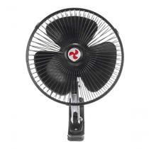 Mini Ventilador Veicular 12v 8'' 20cm Carro Caminhão Preto Mini Ventilador Veicular 12v 8'' 20cm Carro Caminhão Preto