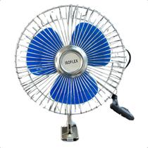 Mini Ventilador Veicular de 8" 20Cm p/ Carro Caminhão Ônibus