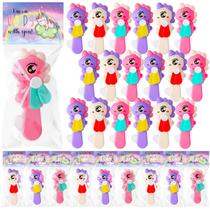 Mini Ventiladores Portátiles Kittmip Unicornio con Tarjetas Paquete de 24