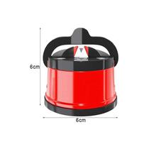 Mini ventosa antiderrapante para afiador de facas vermelha FK23C-21