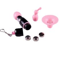Mini Vibraadorrr Kit Com 3 Acessórios