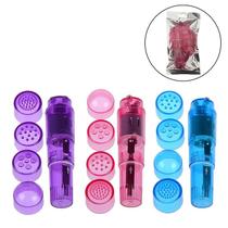 Mini Vibrador Feminino com 4 Capas Estimuladoras Massageador íntimo Sex Shop