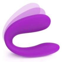 Mini Vibrador Para Casal Em Formato de U - Versátil - Estimulação Clitoriana - Prazer para o casal - Portátil