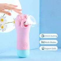 Mini Vibrador Sugador por Pulsação em Formato de Patinha - SUPER FOFO E RECARREGÁVEL Mini Vibrador Sugador por Pulsação em Formato de Patinha - SUPER FOFO E RECARREGÁVEL