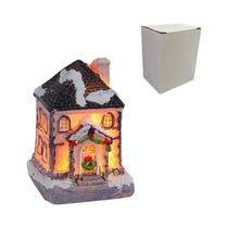 Mini Vila De Natal Em LED, Casa De Neve Em Resina, Artesanato DIY, Decoração Interna, Presentes De Mini Vila De Natal Em LED, Casa De Neve Em Resina, Artesanato DIY, Decoração Interna, Presentes De