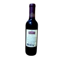 Mini Vinho Bordô Tinto de Mesa Suave Halberth com rolha 375ml