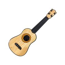 Mini Violão 28cm Brinquedo Musical Infantil 4 Cordas Plástico Violãozinho - ARTBRINK