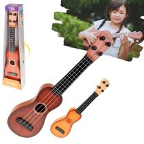 Mini Violão De Brinquedo Musical Infantil 4 Cordas Violãozinho Brinquedo 37cm Instrumentos Mini Violão De Brinquedo Musical Infantil 4 Cordas Violãozinho Brinquedo 37cm Instrumentos