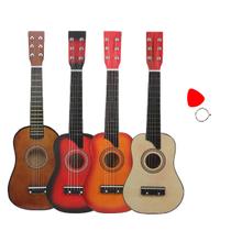Mini Violão De Madeira Musical Infantil