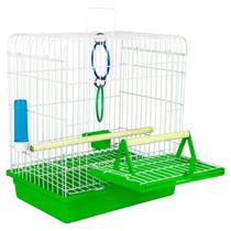 Mini Viveiro Calopsita Verde Pet Piu Jel Plast