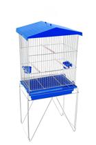 Mini Viveiro com Bandeja Azul para Calopsitas e Periquitos Completa Contrerapet Mini Viveiro com Bandeja Azul para Calopsitas e Periquitos Completa Contrerapet
