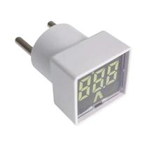 Mini Voltímetro LED 220V 230V Testador Digital De Voltagem Plugue EU Monitor De Voltagem Indicador Mini Voltímetro LED 220V 230V Testador Digital De Voltagem Plugue EU Monitor De Voltagem Indicador