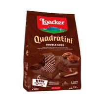 Mini Wafer Quadratini Double Chocolate Loacker 125g