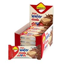 Mini Wafer Zero Lactose e Açúcar Chocolate Lowçucar - 20 unidades de 22g Mini Wafer Zero Lactose e Açúcar Chocolate Lowçucar - 20 unidades de 22g
