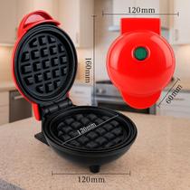 Mini Waffle Elétrica Compacta Ideal Para Lanches 110V