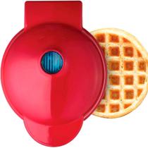 Mini Waffle Portátil Elétrica Ideal Lanches Rápidos 110V