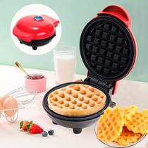 Mini Waffle Portátil Ideal Para Waffles Doces Ou Salgados 110V
