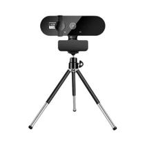 Mini Webcam 4K 1080P Full HD - 2K com Microfone e Foco Automático