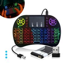 Mini Wireless Controle Teclado Usb Receiver Smart Tv Pc