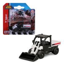 Mini Work Machine Bobcat 1 por 64 Caminhão Pá Carregadeira