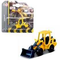 Mini Work Machine Volvo 1 por 64 Trator Com Pá Carregadeira