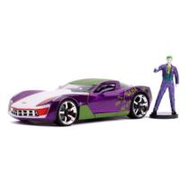 Miniatura - 09 Corvette com Figura Coringa 1/24 - JAD31199 - Jada Miniatura - 09 Corvette com Figura Coringa 1/24 - JAD31199 - Jada