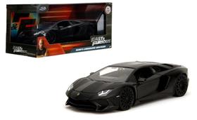 Miniatura 1/24 lamborghini aventador shaw velozes e furiosos