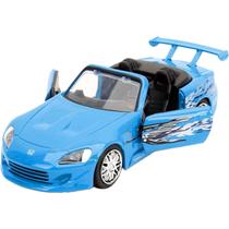 Miniatura - 1:32 - 2001 Honda S2000 Azul - Velozes e Furiosos - Jada Toys 35397 Miniatura - 1:32 - 2001 Honda S2000 Azul - Velozes e Furiosos - Jada Toys 35397