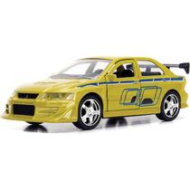 Miniatura - 1:32 - Brian's Mitsubishi Lancer Evolution VII - Velozes e Furiosos - Jada Toys 99789 Miniatura - 1:32 - Brian's Mitsubishi Lancer Evolution VII - Velozes e Furiosos - Jada Toys 99789