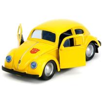 Miniatura - 1:32 - Bumblebee Volkswagen Fusca - Transformers - Jada Toys 35595 Miniatura - 1:32 - Bumblebee Volkswagen Fusca - Transformers - Jada Toys 35595