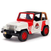 Miniatura - 1:32 - Jeep Wrangler - Jurassic Park - Jada Toys 32129 Miniatura - 1:32 - Jeep Wrangler - Jurassic Park - Jada Toys 32129