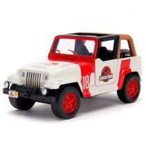 Miniatura - 1:32 - Jeep Wrangler - Jurassic Park - Jada Toys