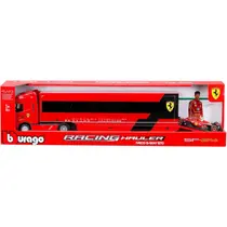 Miniatura - 1:43 - Caminhão de Transporte F-1 2024 Ferrari SF-24 - Bburago 36867 Miniatura - 1:43 - Caminhão de Transporte F-1 2024 Ferrari SF-24 - Bburago 36867