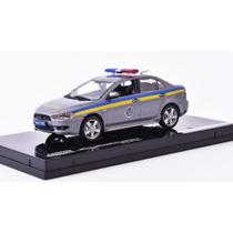Miniatura 1/43 Mitsubishi Lancer Evo Policia Ucrânia Vitess Miniatura 1/43 Mitsubishi Lancer Evo Policia Ucrânia Vitess
