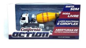 Miniatura 1/50 Caminhao Volvo Betoneira 68380 Com Luz E Som Cor Branco Miniatura 1/50 Caminhao Volvo Betoneira 68380 Com Luz E Som Cor Branco